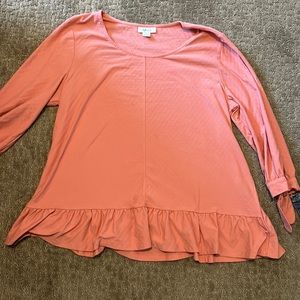 Style & Co Coral blouse